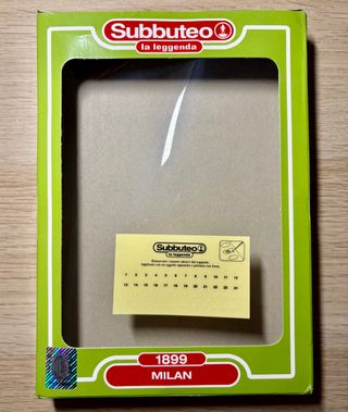 Subbuteo La Leggenda Team Squadra Milan 1899 N. 49