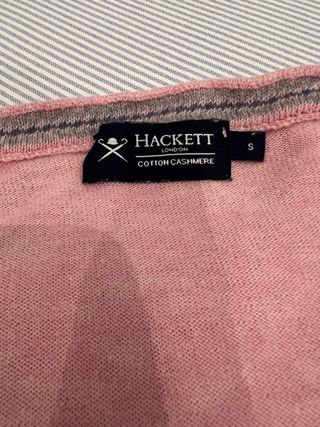 Jersey Hackett Algodón y Cashmere Talla S