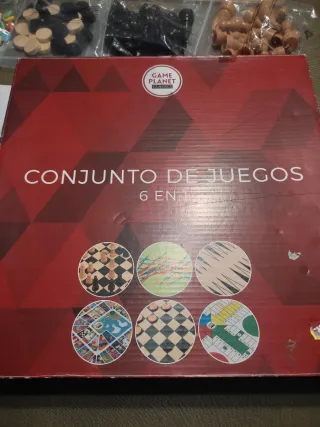 Juego de mesa 6 en 1