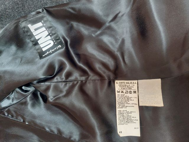 Abrigo largo cruzado UNIT- El Corte Inglés