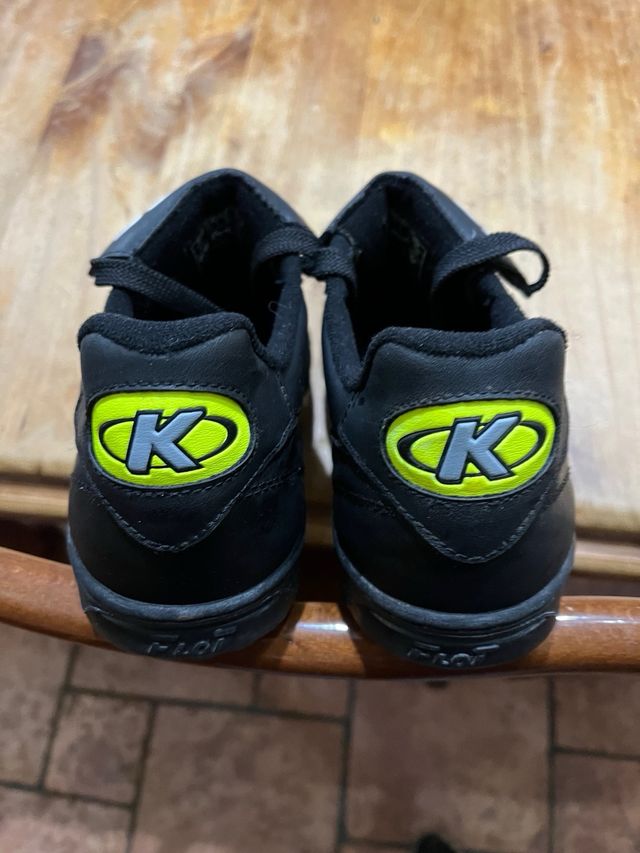 Scarpini Calcio Kelme Zamora Nero Giallo