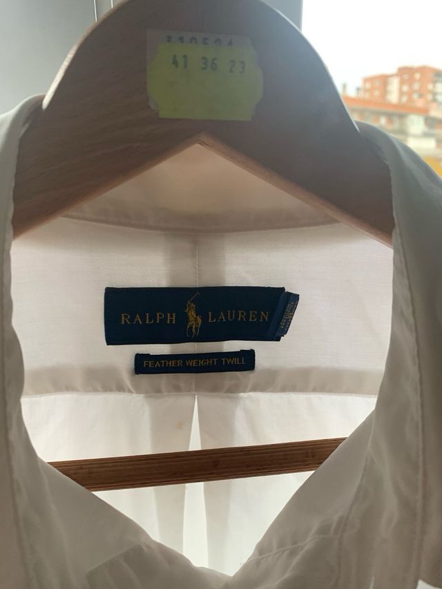 Camisa Polo Ralph Lauren Blanca
