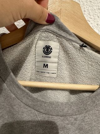 Sudadera gris Element