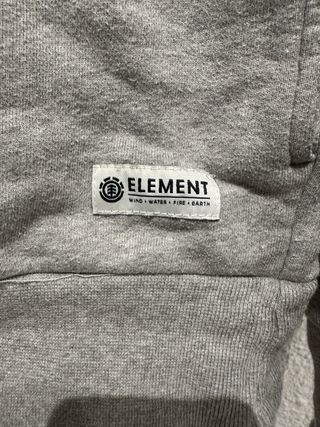 Sudadera gris Element