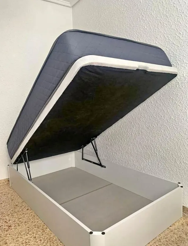 Canapé abatible con colchón