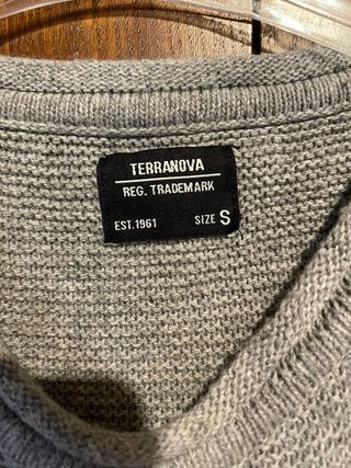Maglione Uomo Terranova Grigio Tg S