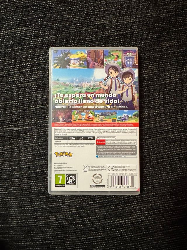 Pokemon Púrpura Nintendo Switch