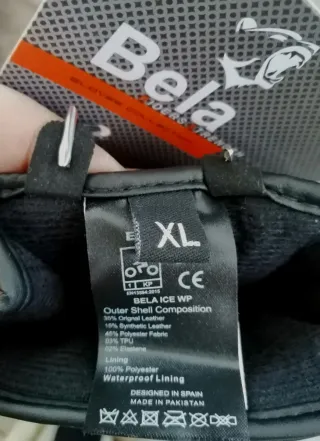 Guantes Moto Invierno Bela Largos Waterproof XL