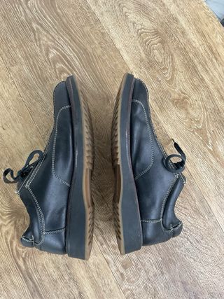 Scarpe uomo nere vintage