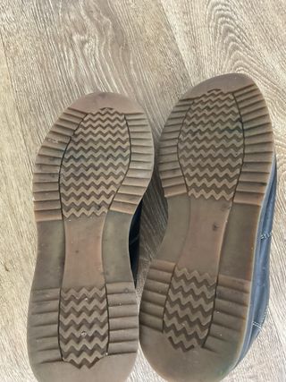 Scarpe uomo nere vintage