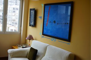 Cuadro reproducción Miró grande