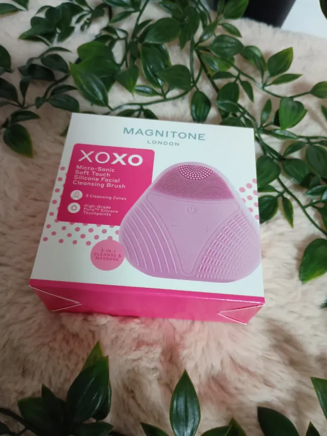 Magnitone XOXO Cepillo Limpieza Facial Rosa
