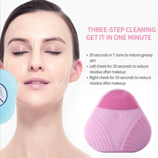 Magnitone XOXO Cepillo Limpieza Facial Rosa