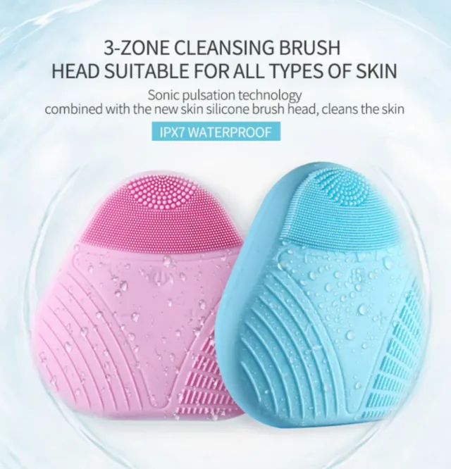 Magnitone XOXO Cepillo Limpieza Facial Rosa