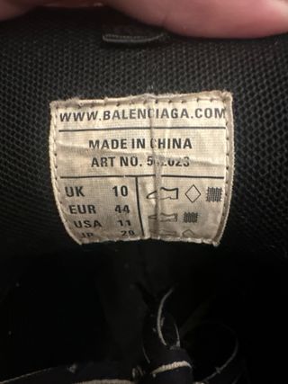 Balenciaga Track Talla 44