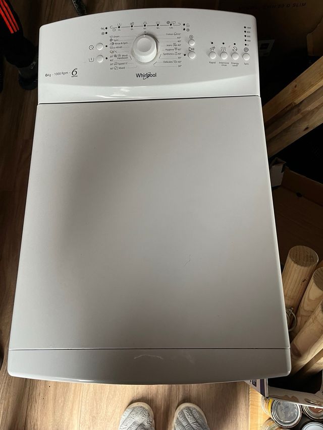 Lavadora Whirlpool 6kg 1000rpm