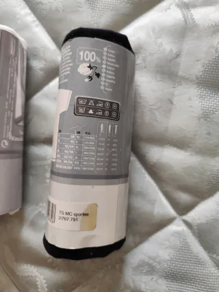 Lote 2 camisetas interiores manga corta XL