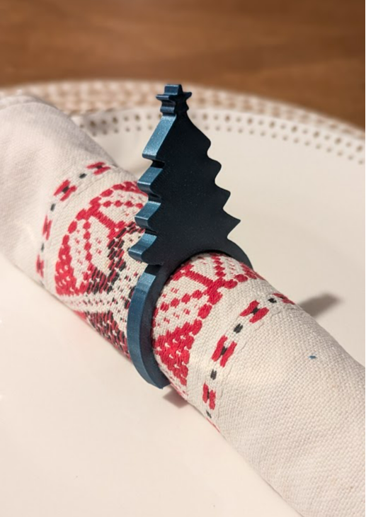 Porta Servilletas Navidad Diseño