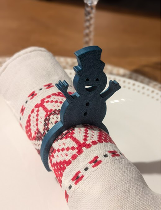 Porta Servilletas Navidad Diseño