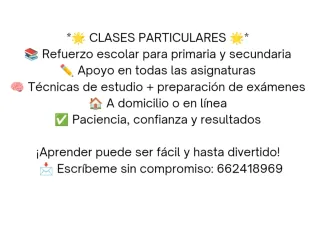Clases particulares