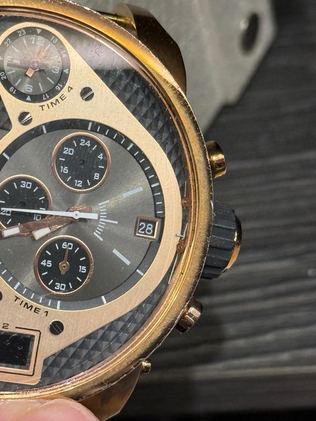 Orologio Diesel DZ7261 Oro e Nero