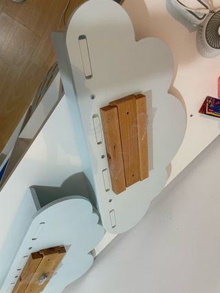 Set 2 estanterías Nube Infantil