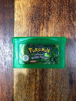 Pokémon Versione Verde Foglia gameboy advance GBA