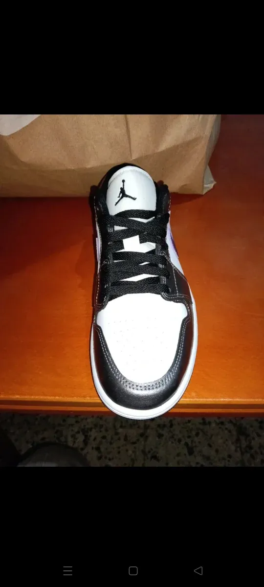 Nike Jordan Morado Blanco Gris Talla 40