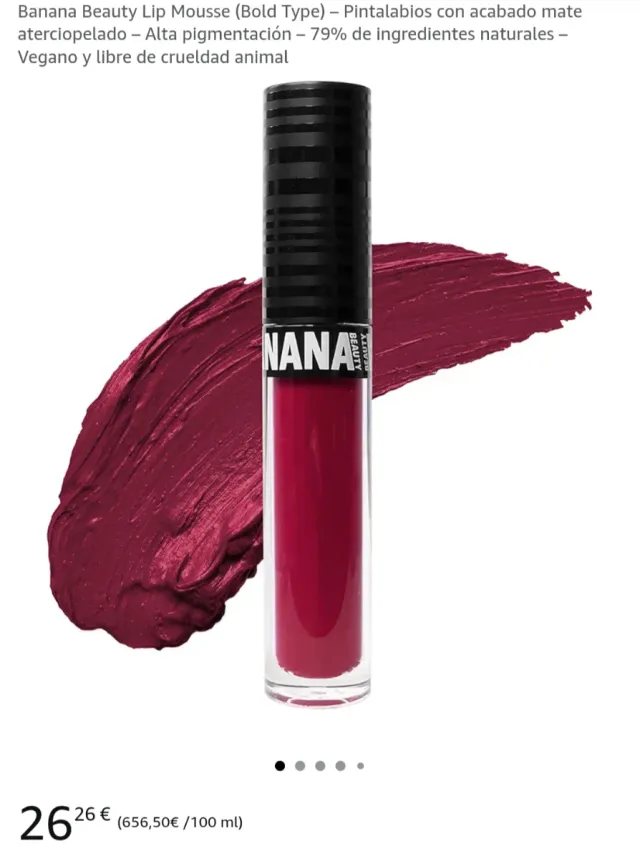 Labial Banana Beauty Rosa Rojo