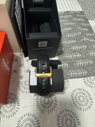 Reloj Tissot Cronógrafo Oro Negro