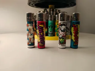 Pack 48 • 4️⃣ Accendini Clipper assortiti