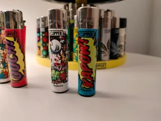 Pack 48 • 4️⃣ Accendini Clipper assortiti