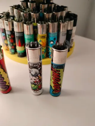 Pack 48 • 4️⃣ Accendini Clipper assortiti