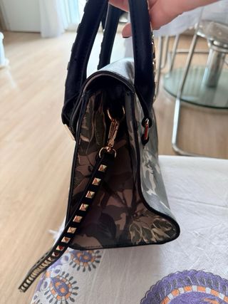 Borsa Fracomina fantasia militare con tracolla