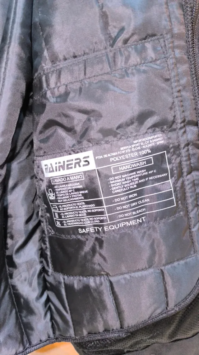 Chaqueta Rainers Coma XL Negra