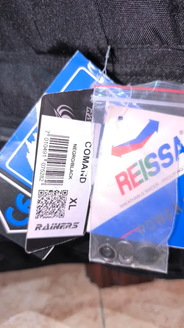 Chaqueta Rainers Coma XL Negra