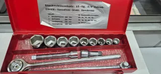 Maletín carraca 3/4 15 piezas