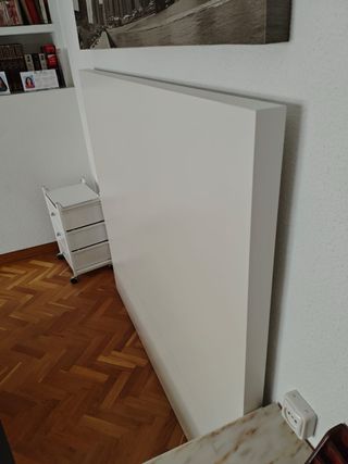 Cabezal Melamina Blanco Cama 135 cm