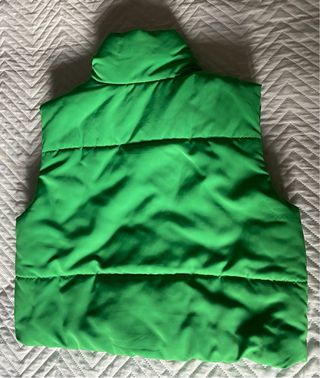 Chaleco acolchado verde mujer Shein