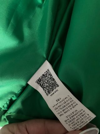 Chaleco acolchado verde mujer Shein