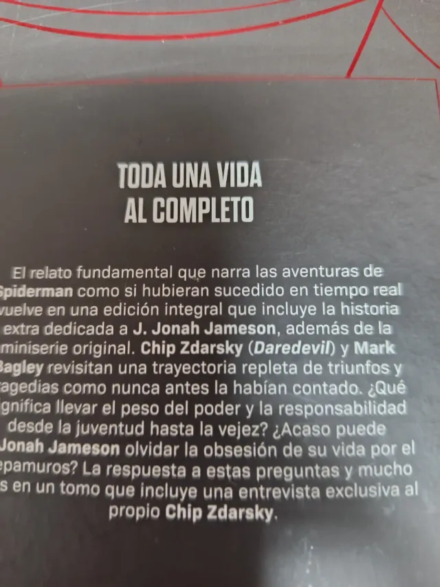 The best of marvel Spiderman toda una vida