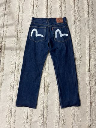 Pantalón vaquero Evisu azul