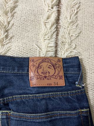 Pantalón vaquero Evisu azul