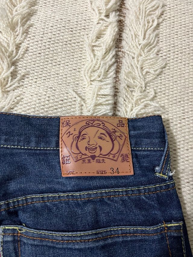 Pantalón vaquero Evisu azul