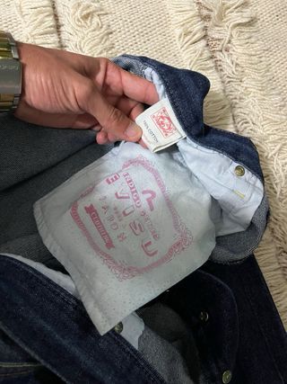 Pantalón vaquero Evisu azul