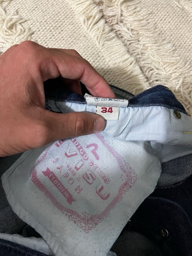 Pantalón vaquero Evisu azul