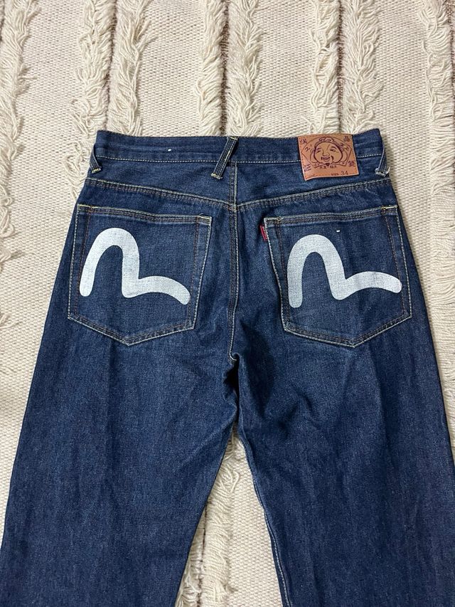 Pantalón vaquero Evisu azul