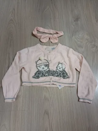 Completo maglioncino Chicco taglia 15 mesi 80 cm