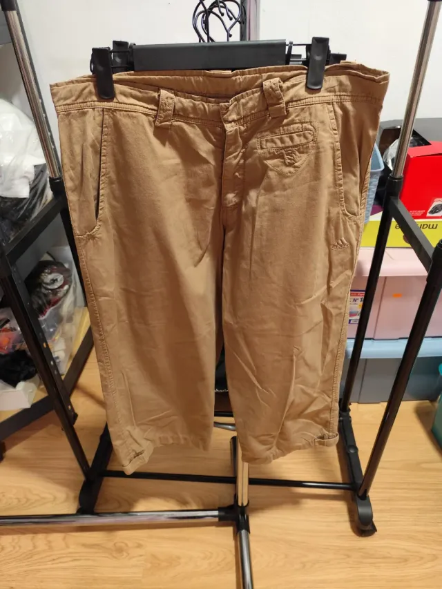 Pantalón Hombre Adidas Marrón