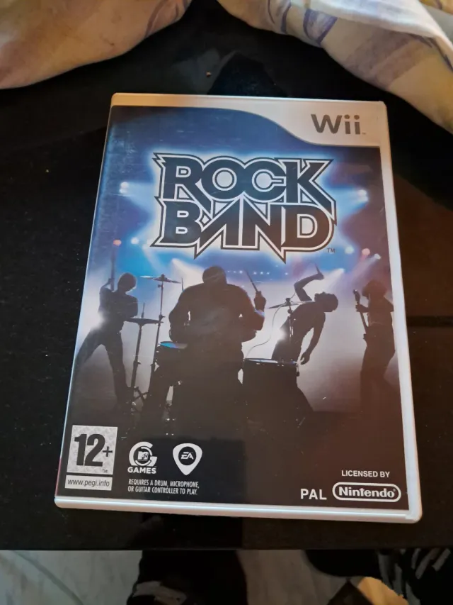 Batteria Rock Band Wii + Accessori